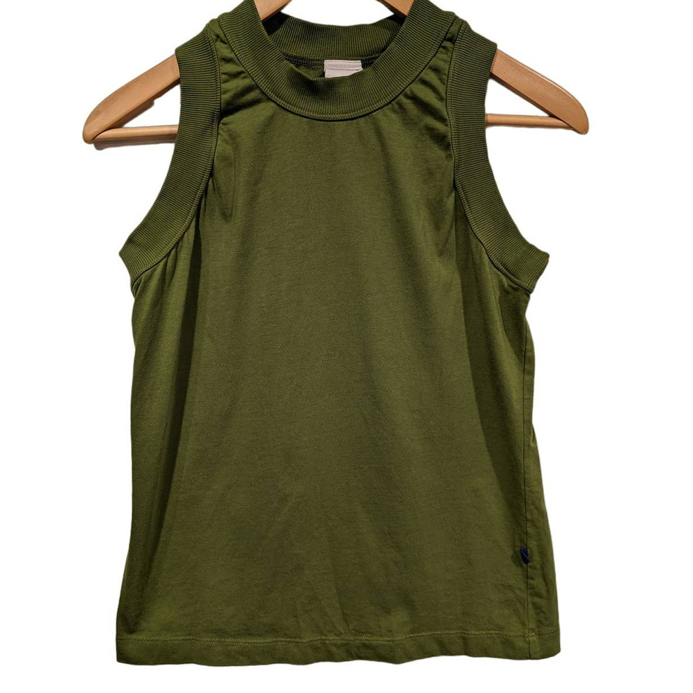 Women’s Olive Green Sleeveless Tank Top